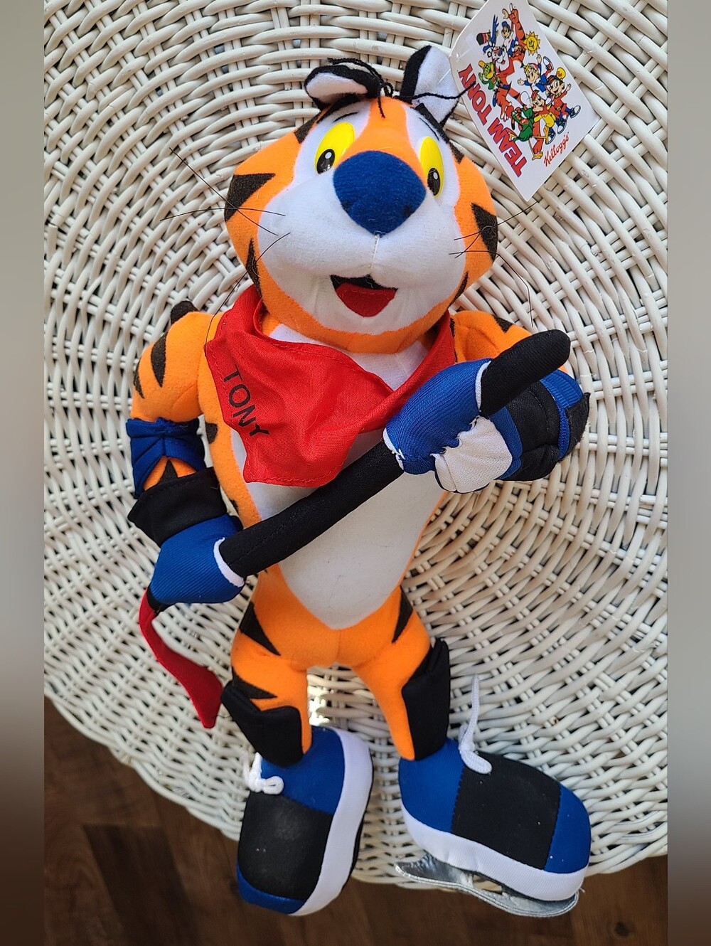 Tony the Tiger Plush Toy – Orange, Blue & Red Kids Plush